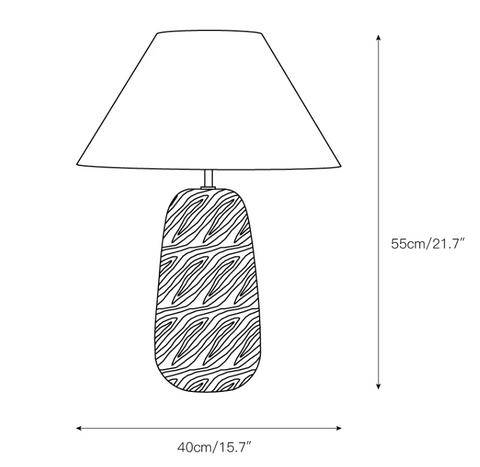 Irving Wood Table Lamp
