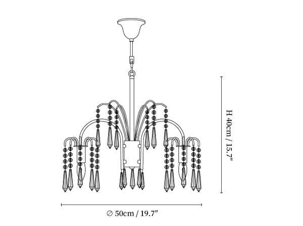 Isla Dawn Chandelier