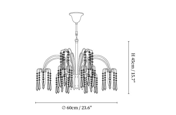 Isla Dawn Chandelier