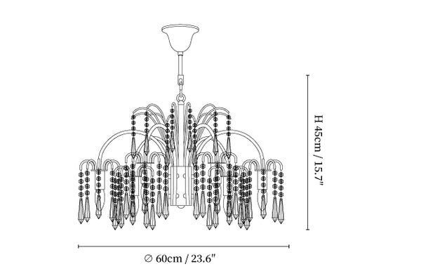 Isla Dawn Chandelier