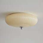 Ivory Ripple Ceiling Light