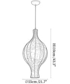 Ivy Teardrop Pendant Lamp