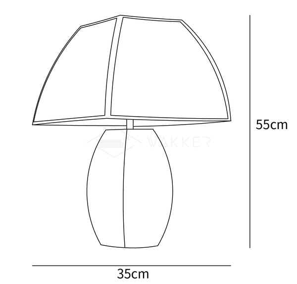 Javier Black Table Lamp