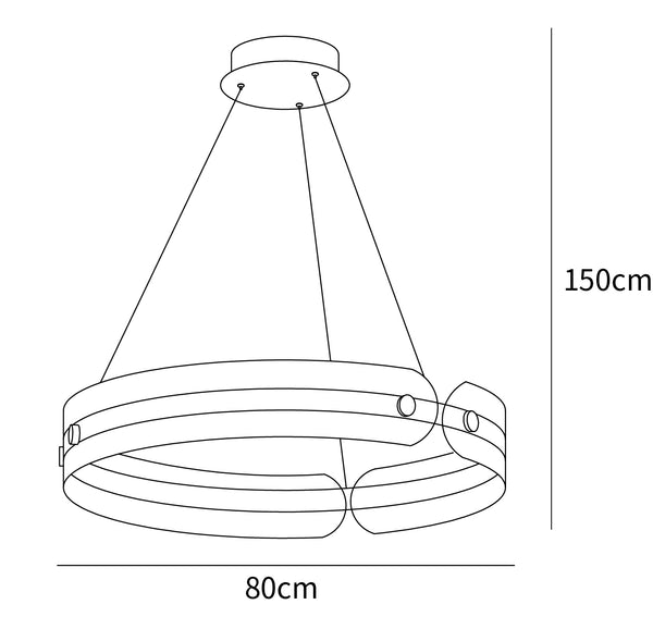 Javor LED Chandelier