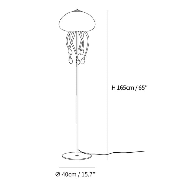 Jellyfish Floor Lamp