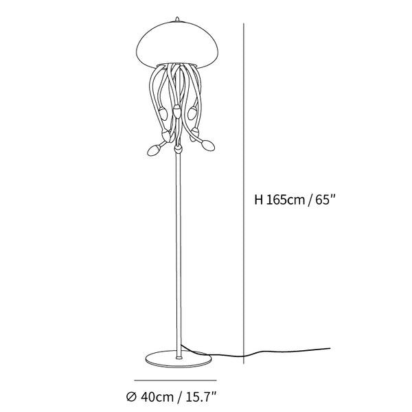 Jellyfish Floor Lamp