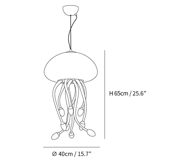Jellyfish Pendant Lamp