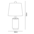 Joan Marble Table Lamp