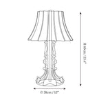 Josephine Table & Floor Lamp