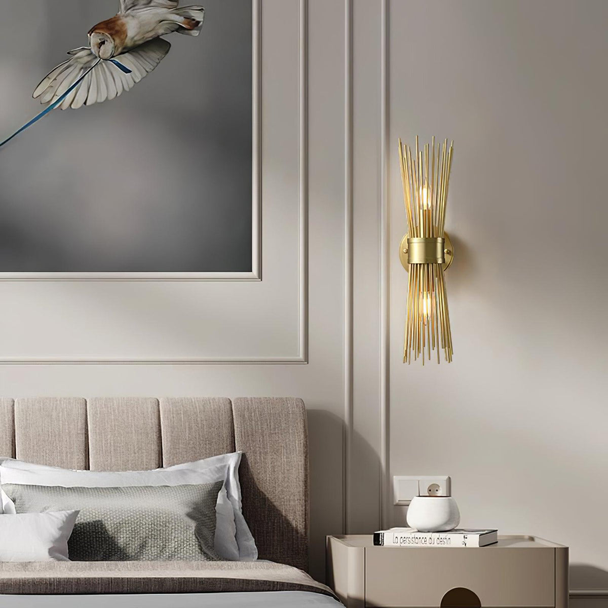 Jovenko Candle Wall Light