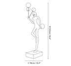 Juggling Sculptor Floor Lamp