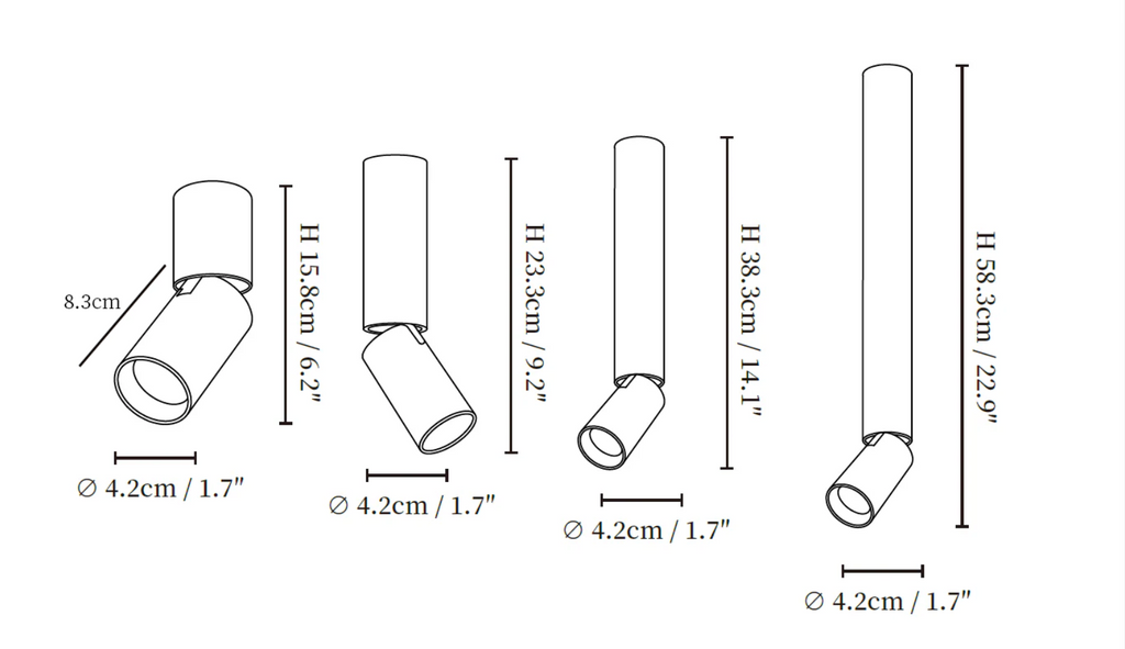 Julian Adjustable Surface Downlight