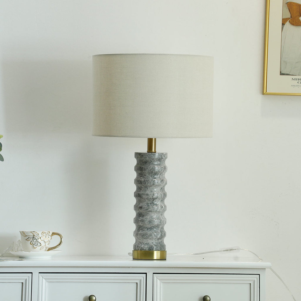 Julienne Marble Table Lamp