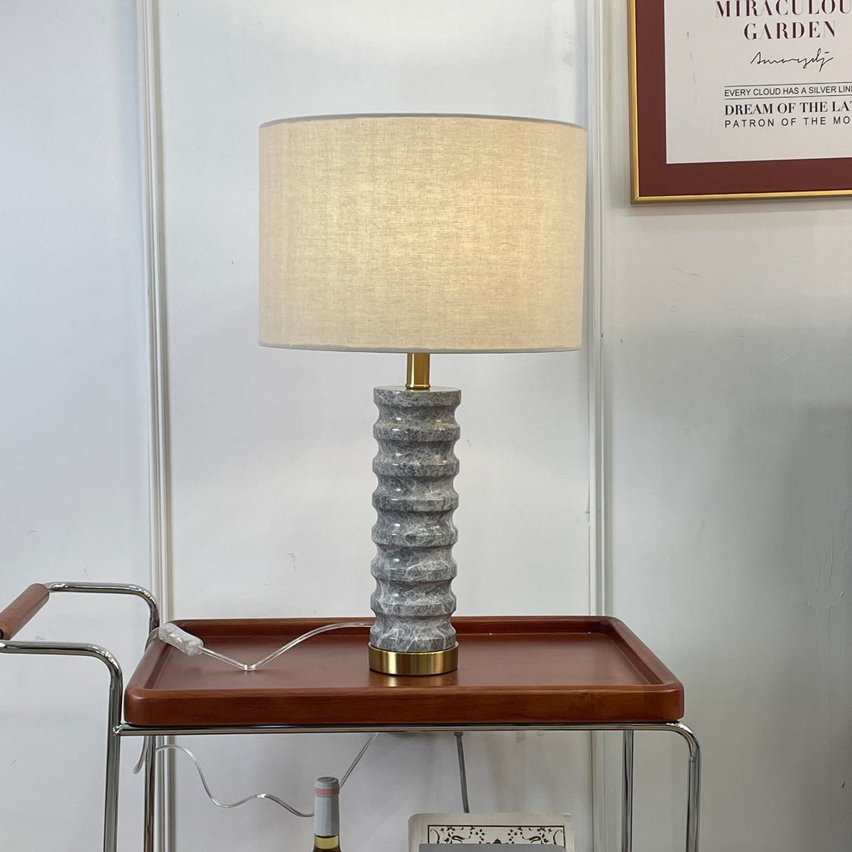 Julienne Marble Table Lamp