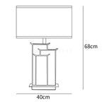 July Alabaster Table Lamp