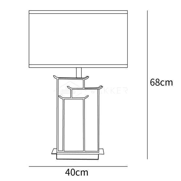 July Alabaster Table Lamp