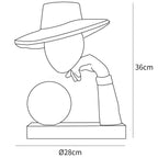 Juni Resin Novelty Lamp
