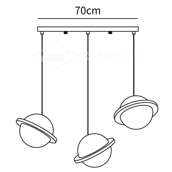 Jupiter Ring Pendant Light