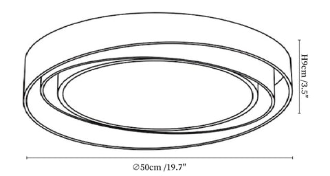 Kaelen Duet Ceiling Lamp