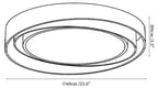 Kaelen Duet Ceiling Lamp