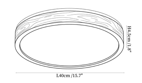 Kairo Soft Edge Ceiling Light