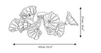 Kalin Flower Glass Ceiling Lamp