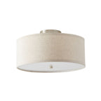 Kasha Linen Ceiling Light