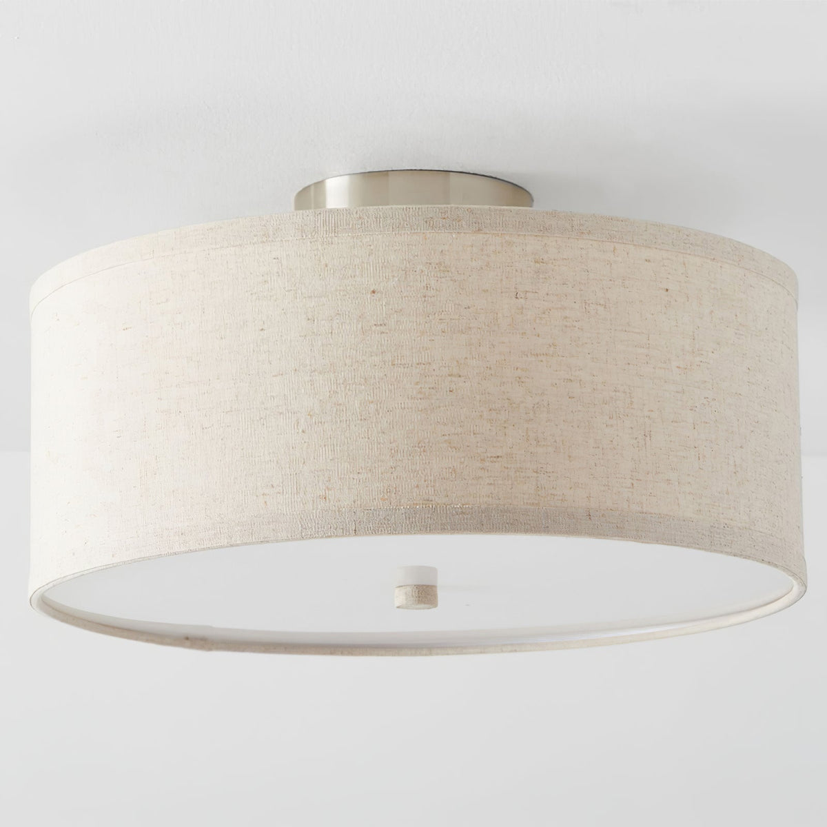 Kasha Linen Ceiling Light