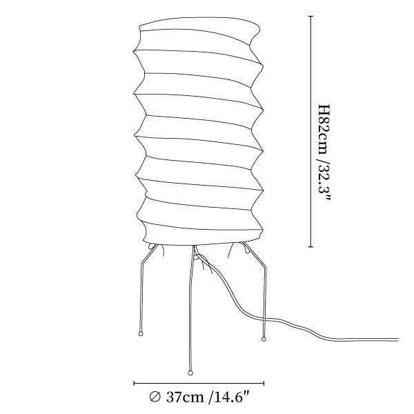 Kaze Origami Floor Lamp