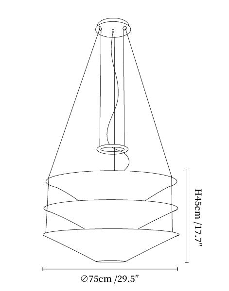 Kazu Cone Pendant Lamp
