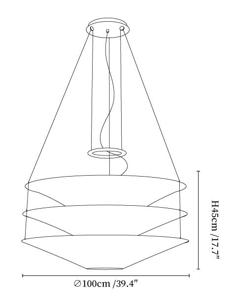 Kazu Cone Pendant Lamp