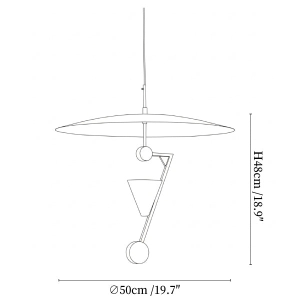 Kinetic Pendant Lamp