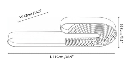 Kinetic Spiral Sconce