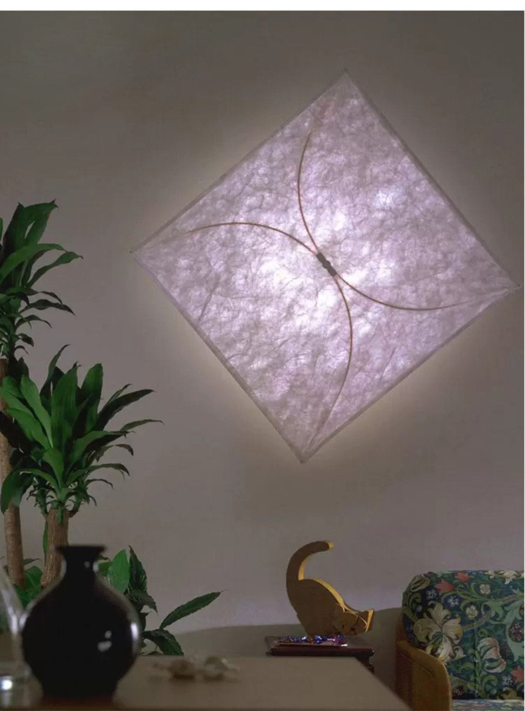 Kite Shaped Paper Ceiling Lamp