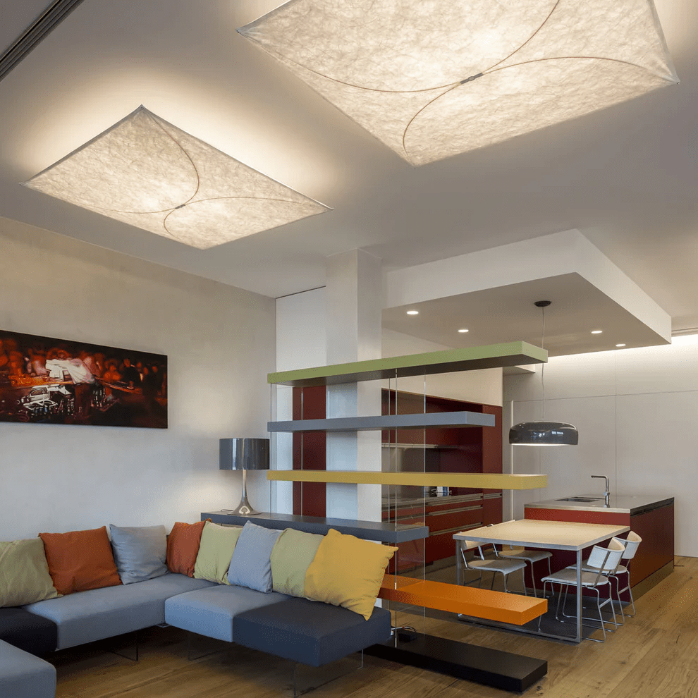 Kite Shaped Paper Ceiling Lamp