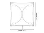 Kite Shaped Paper Wall Lamp