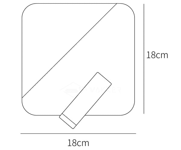 Kneeland Rotatable Wall Lamp