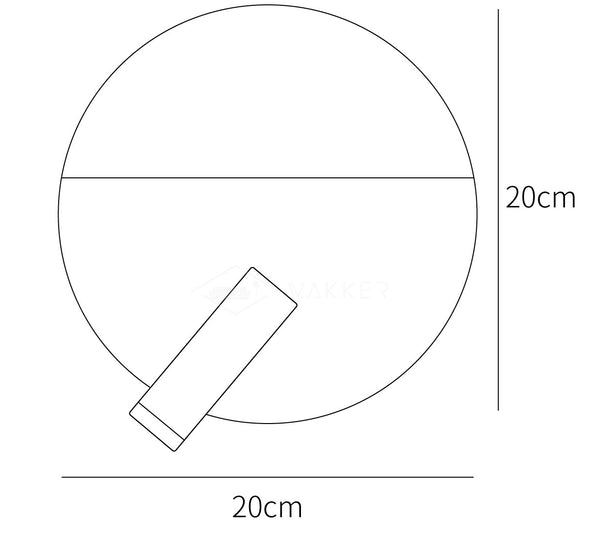 Kneeland Rotatable Wall Lamp