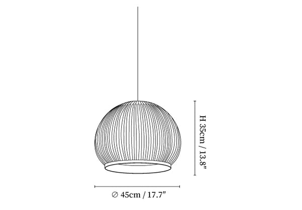 Lantern Knit Pendant Lamp