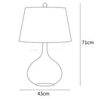 Kole Ceramic Table Lamp