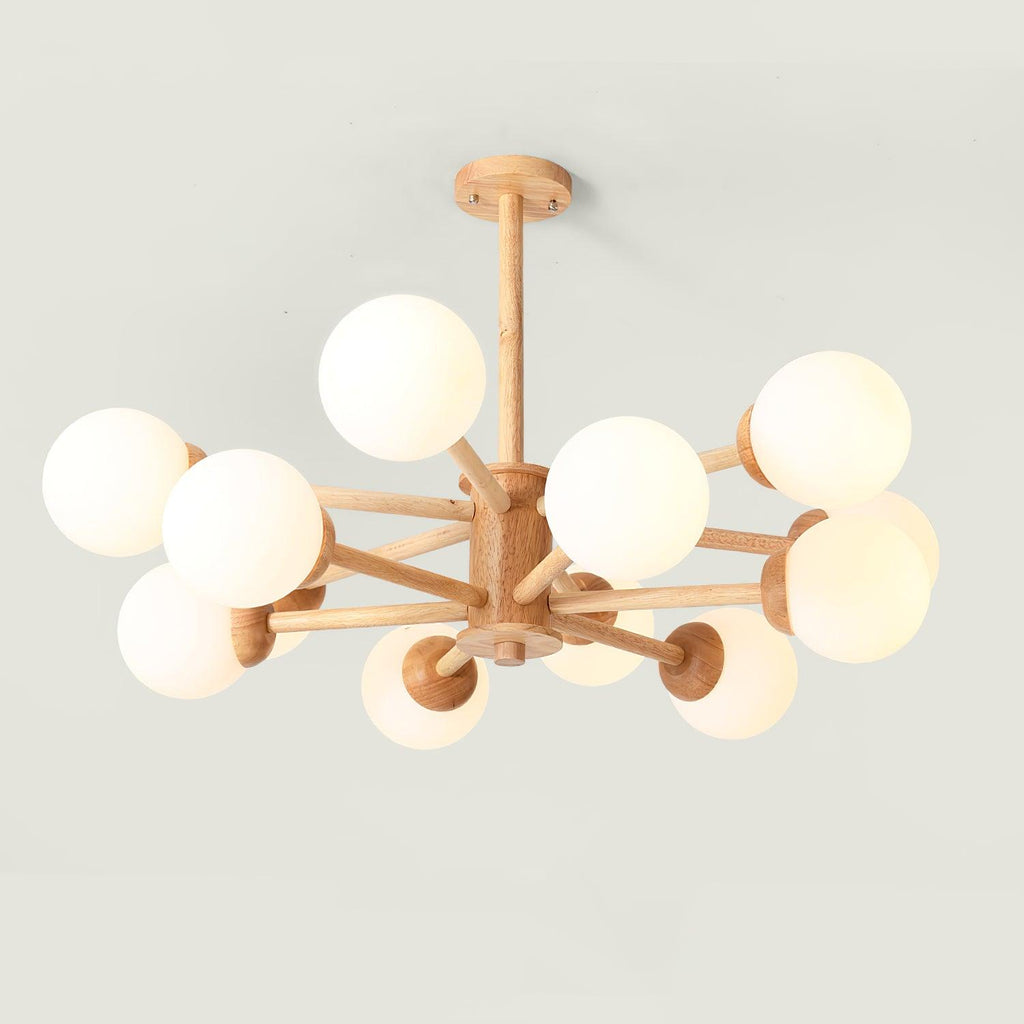 Kozan Wooden Chandelier