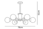 Kozan Wooden Chandelier