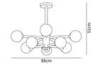 Kozan Wooden Chandelier