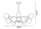 Kozan Wooden Chandelier