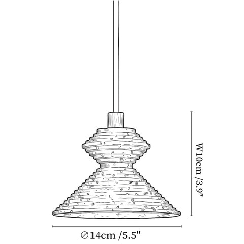 Kryos Texture Pendant Lamp