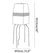 Kumo Paper Shade Table & Floor Lamp