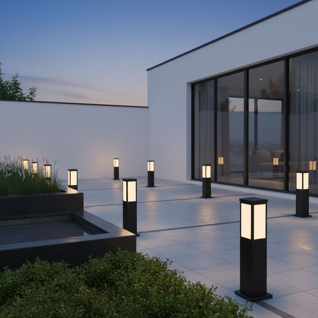 Kuzco Bollard Solar Outdoor Light