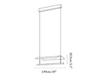 Lamina Linear Pendant Lamp