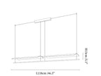Lamina Linear Pendant Lamp