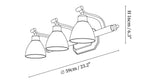 Lana Classic Bath Wall Light